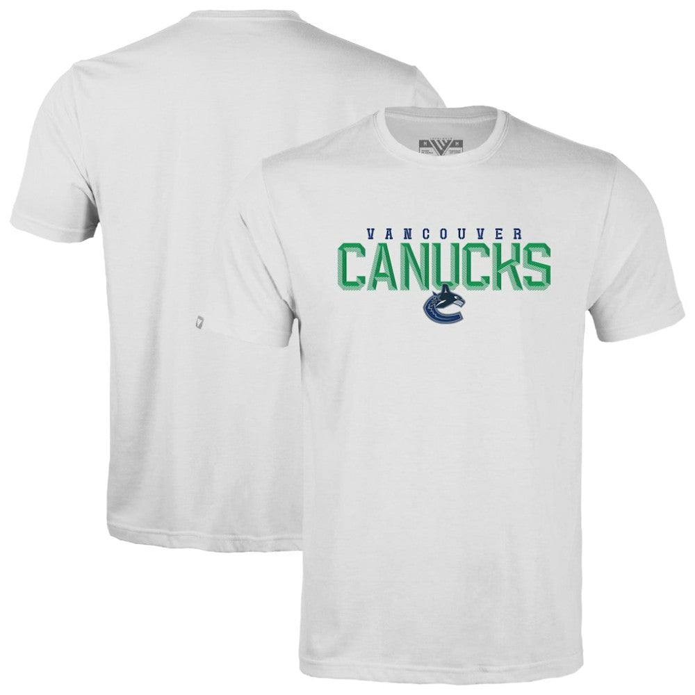Vancouver Canucks Levelwear Richmond Carve T-Shirt - White T-shirts