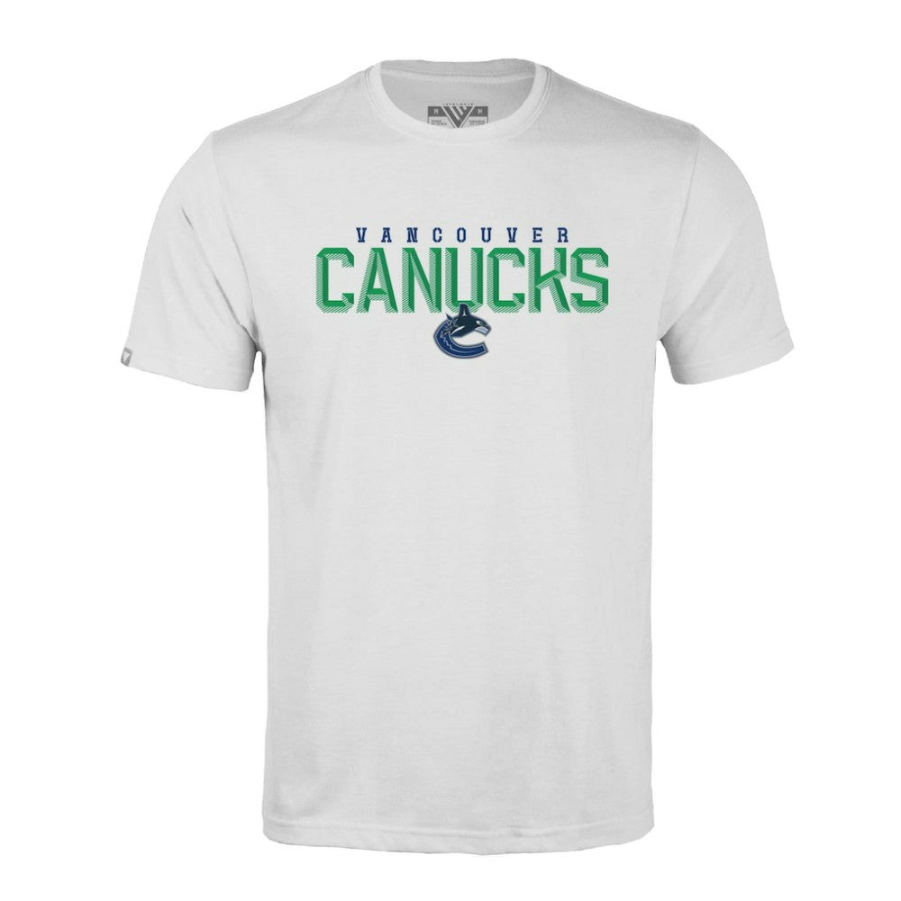 Vancouver Canucks Levelwear Richmond Carve T-Shirt - White T-shirts
