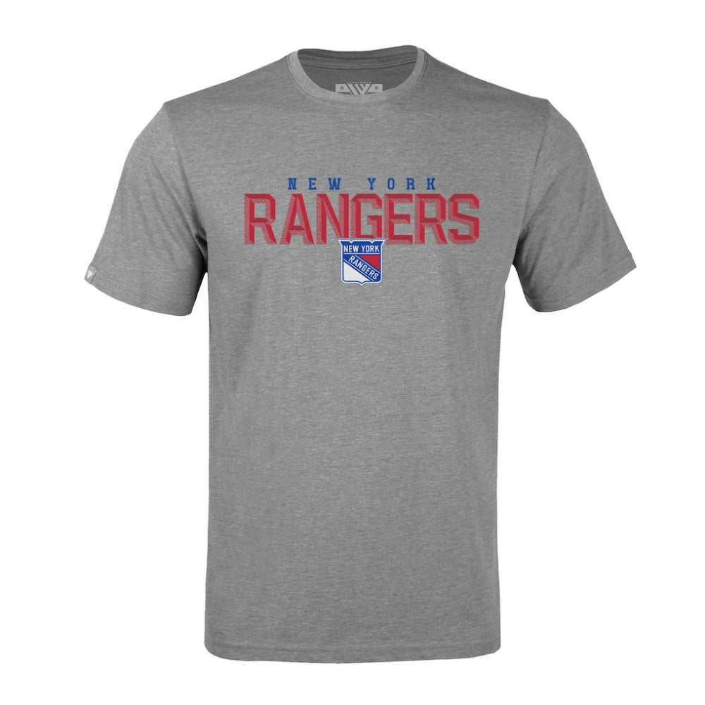 New York Rangers Levelwear Richmond Carve T-Shirt - Gray T-shirts