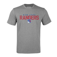 New York Rangers Levelwear Richmond Carve T-Shirt - Gray T-shirts