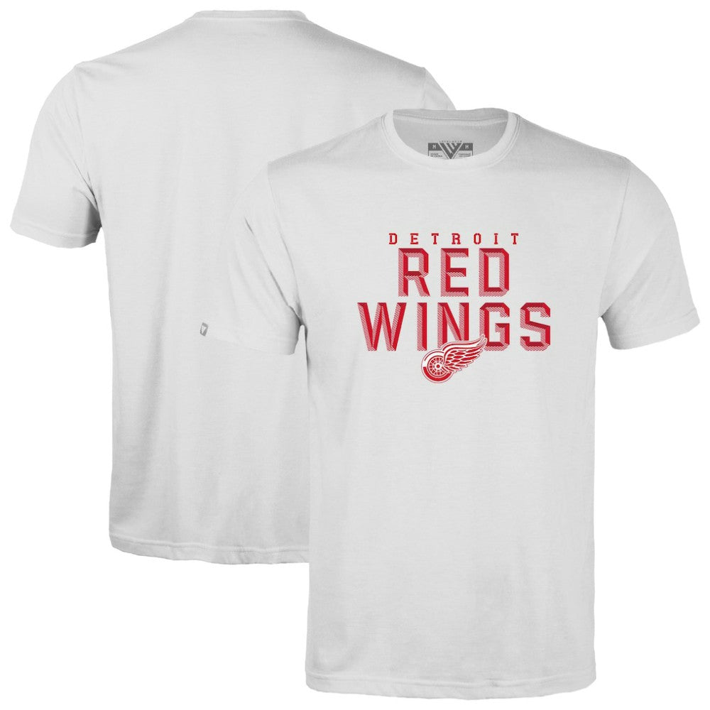 Detroit Red Wings Levelwear Richmond Carve T-Shirt - White T-shirts