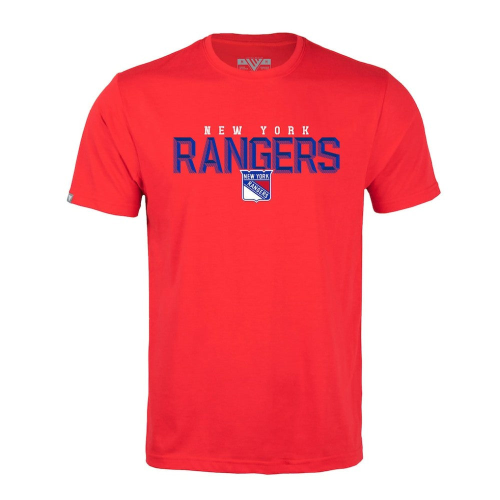 New York Rangers Levelwear Richmond Carve T-Shirt - Red T-shirts