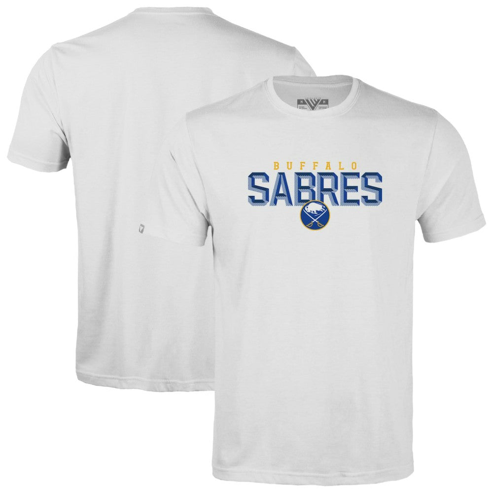 Buffalo Sabres Levelwear Richmond Carve T-Shirt - White T-shirts