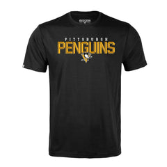 Pittsburgh Penguins Levelwear Richmond Carve T-Shirt - Black T-shirts