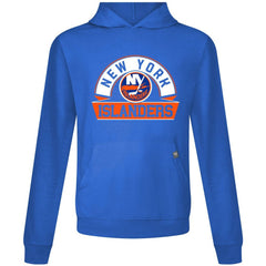 New York Islanders Levelwear Relay Banner Arch Pullover Hoodie - Royal Hoodies