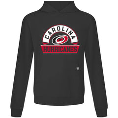 Carolina Hurricanes Levelwear Relay Banner Arch Pullover Hoodie - Black Hoodies