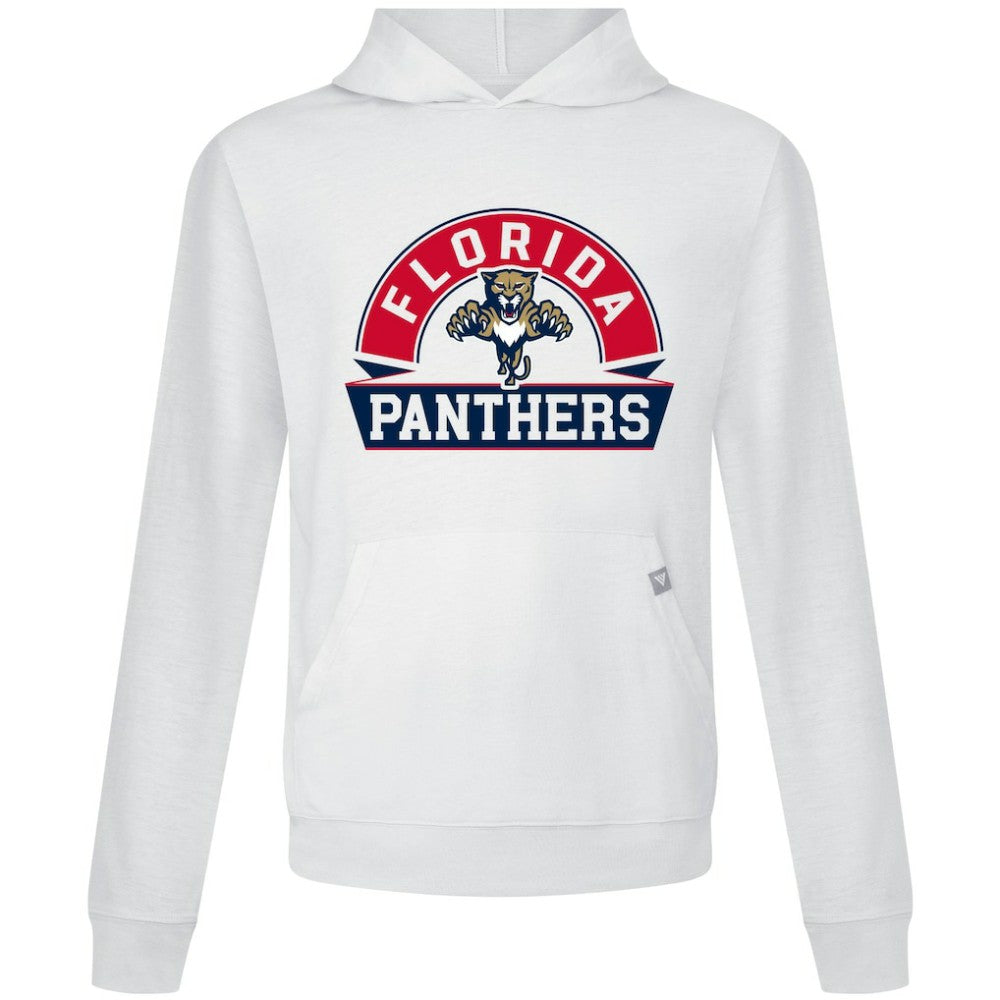 Florida Panthers Levelwear Relay Banner Arch Pullover Hoodie - White Hoodies