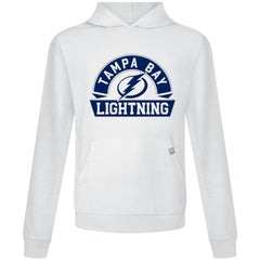 Tampa Bay Lightning Levelwear Relay Banner Arch Pullover Hoodie - White Hoodies
