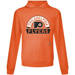 Philadelphia Flyers Levelwear Relay Banner Arch Pullover Hoodie - Orange Hoodies