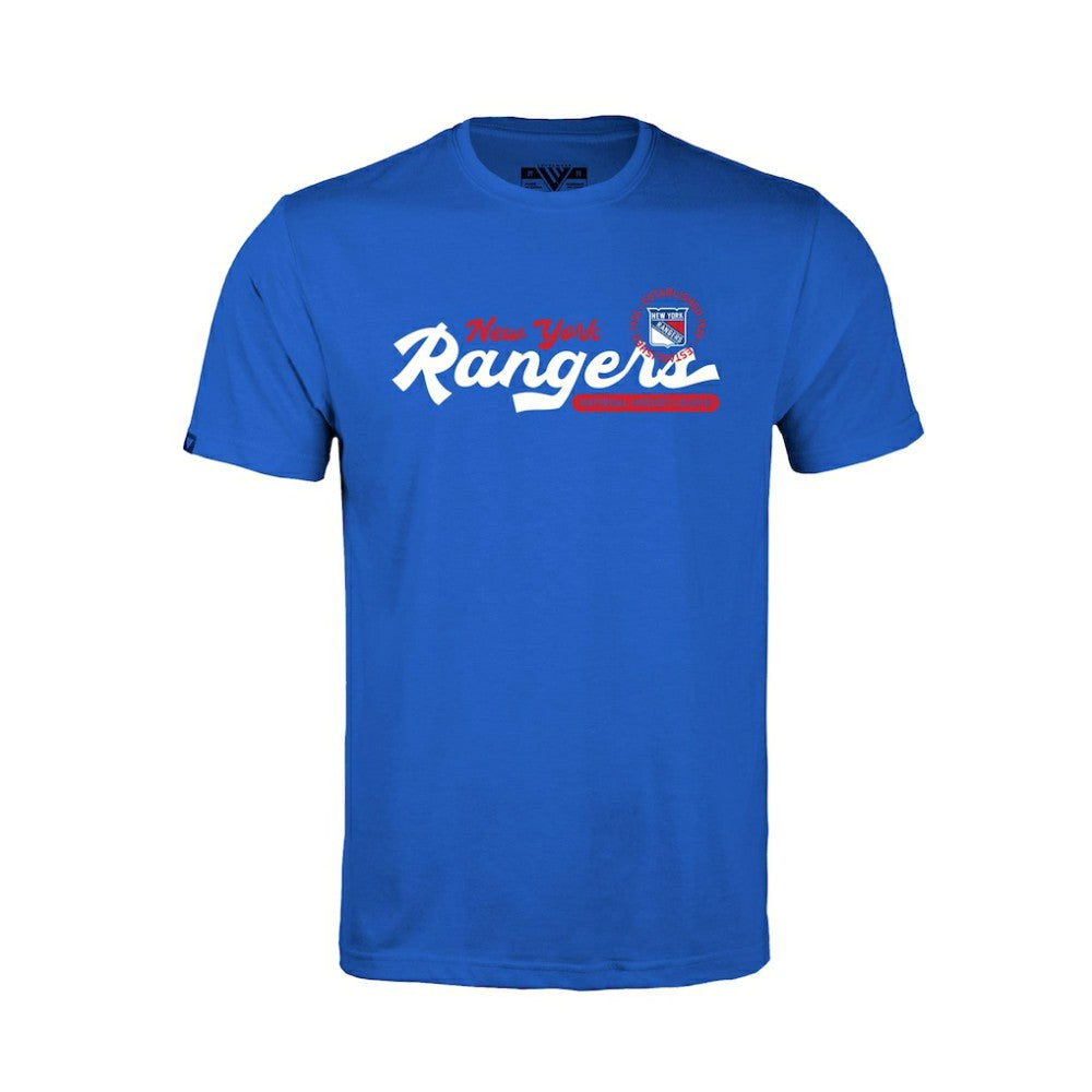 New York Rangers Levelwear Youth Little Richmond Monument T-Shirt - Royal T-shirts