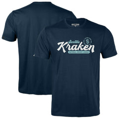 Seattle Kraken Levelwear Youth Little Richmond Monument T-Shirt - Navy T-shirts