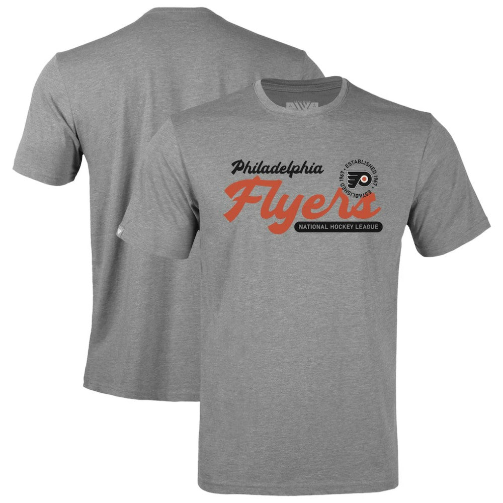 Philadelphia Flyers Levelwear Youth Little Richmond Monument T-Shirt - Gray T-shirts