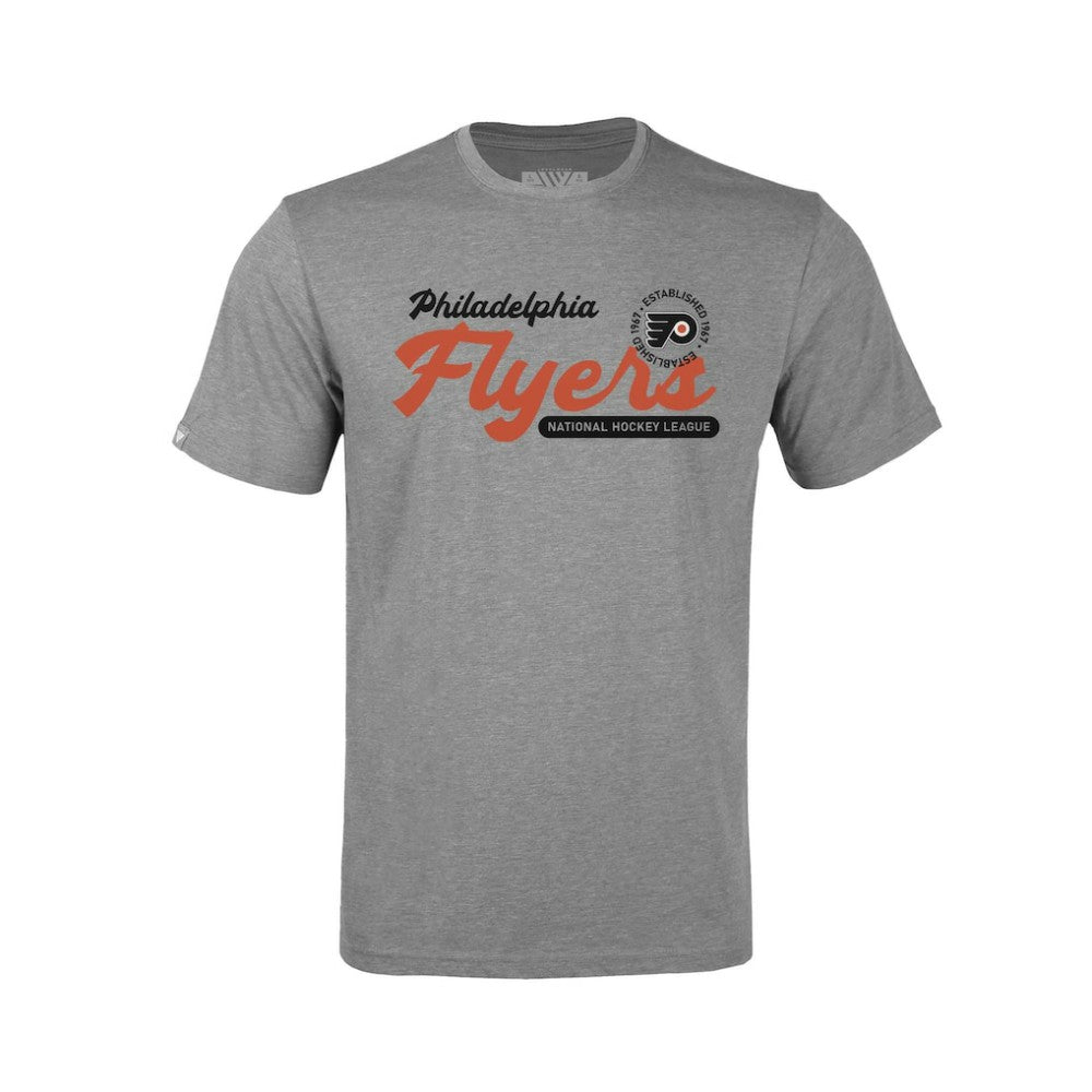 Philadelphia Flyers Levelwear Youth Little Richmond Monument T-Shirt - Gray T-shirts