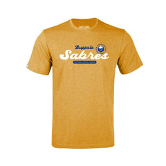 Buffalo Sabres Levelwear Youth Little Richmond Monument T-Shirt - Gold T-shirts