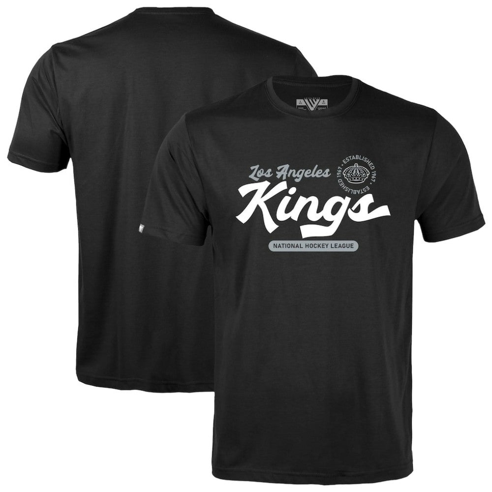 Los Angeles Kings Levelwear Youth Little Richmond Monument T-Shirt - Black T-shirts