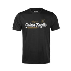 Vegas Golden Knights Levelwear Youth Little Richmond Monument T-Shirt - Black T-shirts