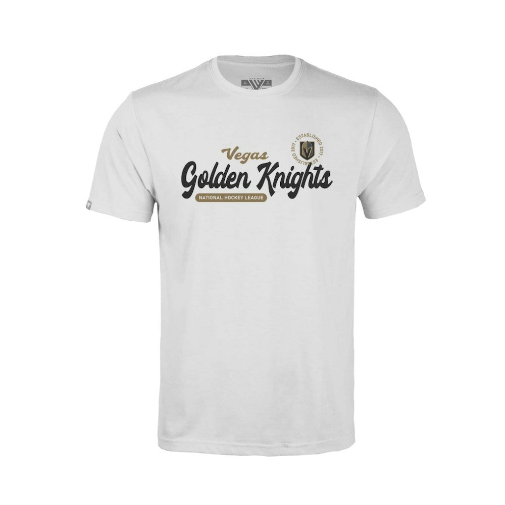 Vegas Golden Knights Levelwear Youth Little Richmond Monument T-Shirt - White T-shirts