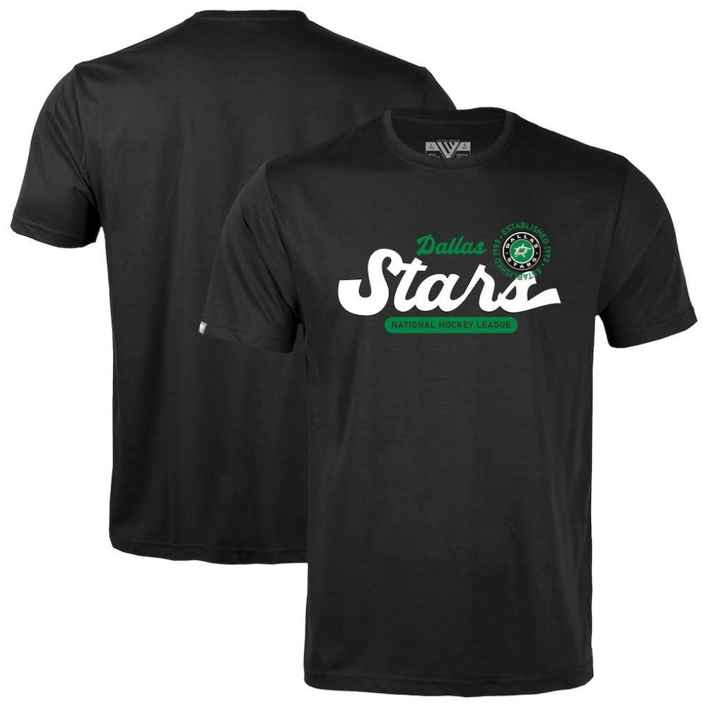 Dallas Stars Levelwear Youth Little Richmond Monument T-Shirt - Black T-shirts