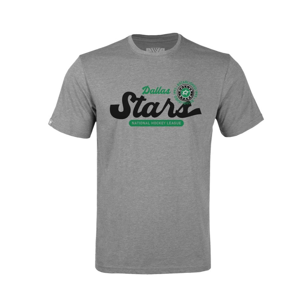 Dallas Stars Levelwear Youth Little Richmond Monument T-Shirt - Gray T-shirts