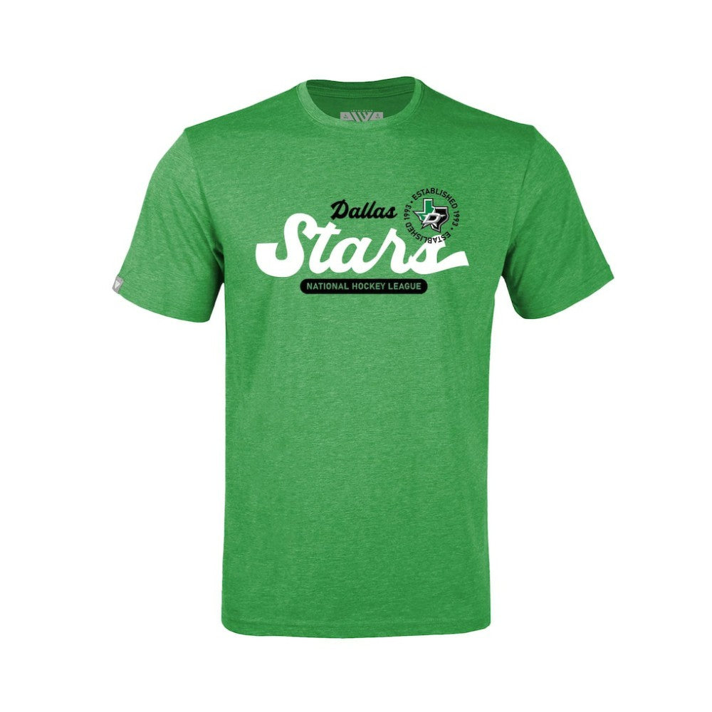 Dallas Stars Levelwear Youth Little Richmond Monument T-Shirt - Green T-shirts