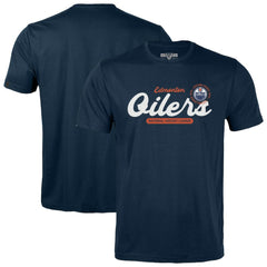 Edmonton Oilers Levelwear Youth Little Richmond Monument T-Shirt - Navy T-shirts