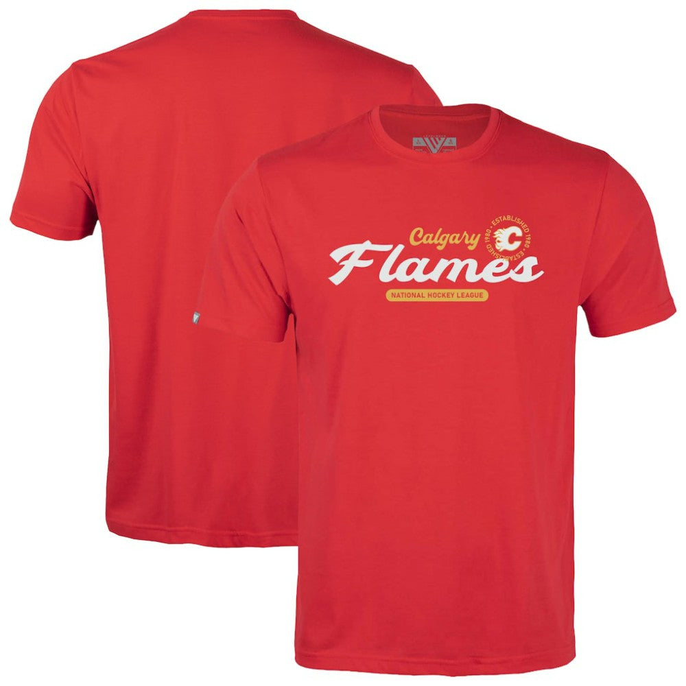 Calgary Flames Levelwear Youth Little Richmond Monument T-Shirt - Red T-shirts