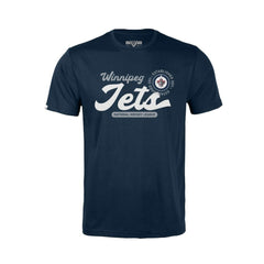 Winnipeg Jets Levelwear Youth Little Richmond Monument T-Shirt - Navy T-shirts