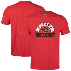 Ottawa Senators Levelwear Youth Little Richmond Banner Arch T-Shirt - Red T-shirts
