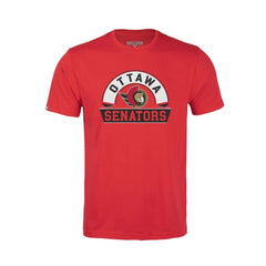 Ottawa Senators Levelwear Youth Little Richmond Banner Arch T-Shirt - Red T-shirts