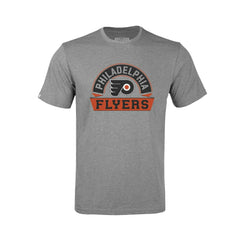 Philadelphia Flyers Levelwear Youth Little Richmond Banner Arch T-Shirt - Gray T-shirts