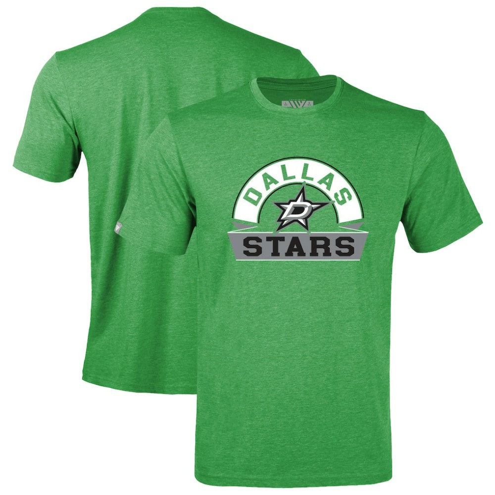 Dallas Stars Levelwear Youth Little Richmond Banner Arch T-Shirt - Green T-shirts