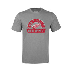 Detroit Red Wings Levelwear Youth Little Richmond Banner Arch T-Shirt - Gray T-shirts
