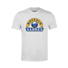 Buffalo Sabres Levelwear Youth Little Richmond Banner Arch T-Shirt - White T-shirts