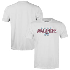 Colorado Avalanche Levelwear Youth Little Richmond Carve T-Shirt - White T-shirts