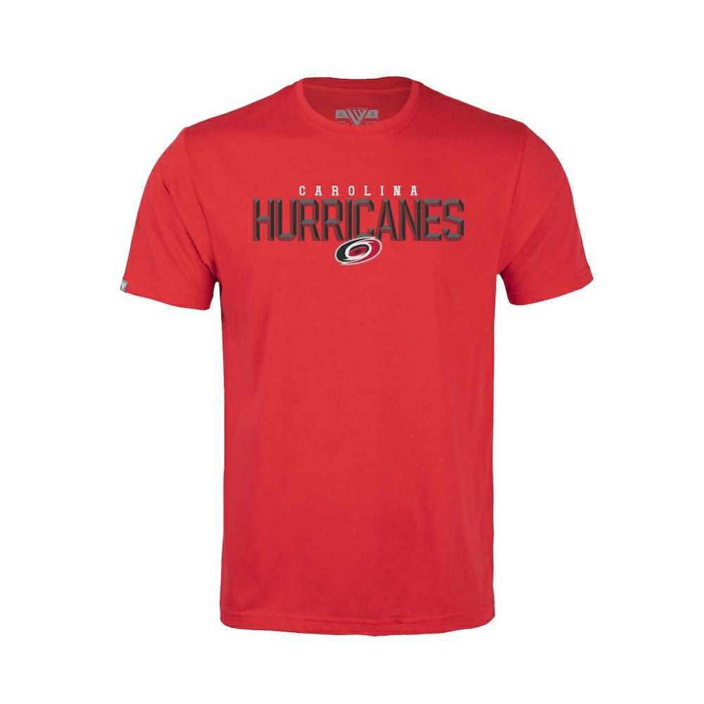 Carolina Hurricanes Levelwear Youth Little Richmond Carve T-Shirt - Red T-shirts