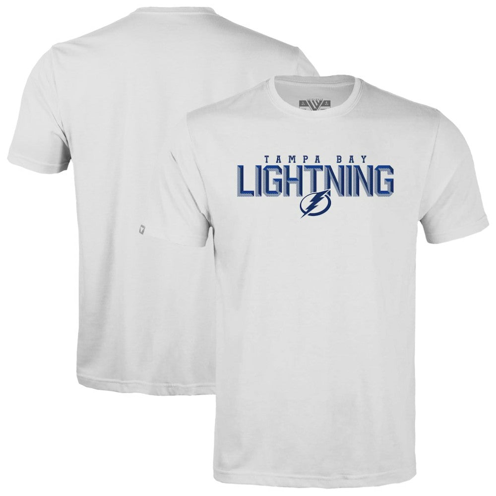 Tampa Bay Lightning Levelwear Youth Little Richmond Carve T-Shirt - White T-shirts