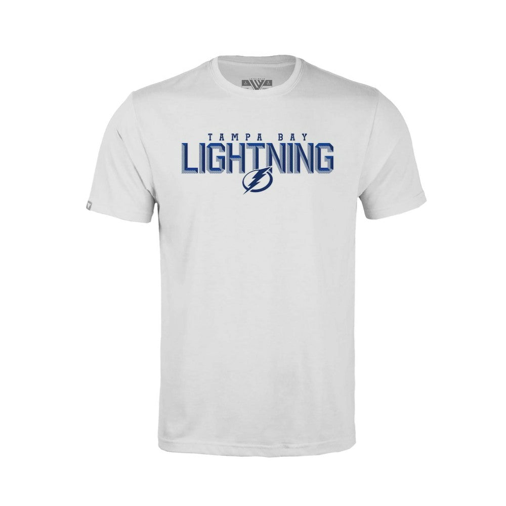 Tampa Bay Lightning Levelwear Youth Little Richmond Carve T-Shirt - White T-shirts