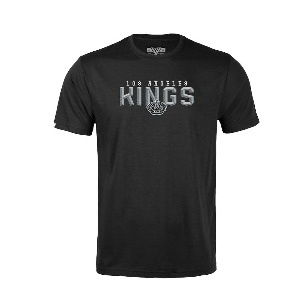 Los Angeles Kings Levelwear Youth Little Richmond Carve T-Shirt - Black T-shirts