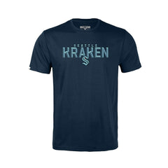 Seattle Kraken Levelwear Youth Little Richmond Carve T-Shirt - Deep Sea Blue T-shirts
