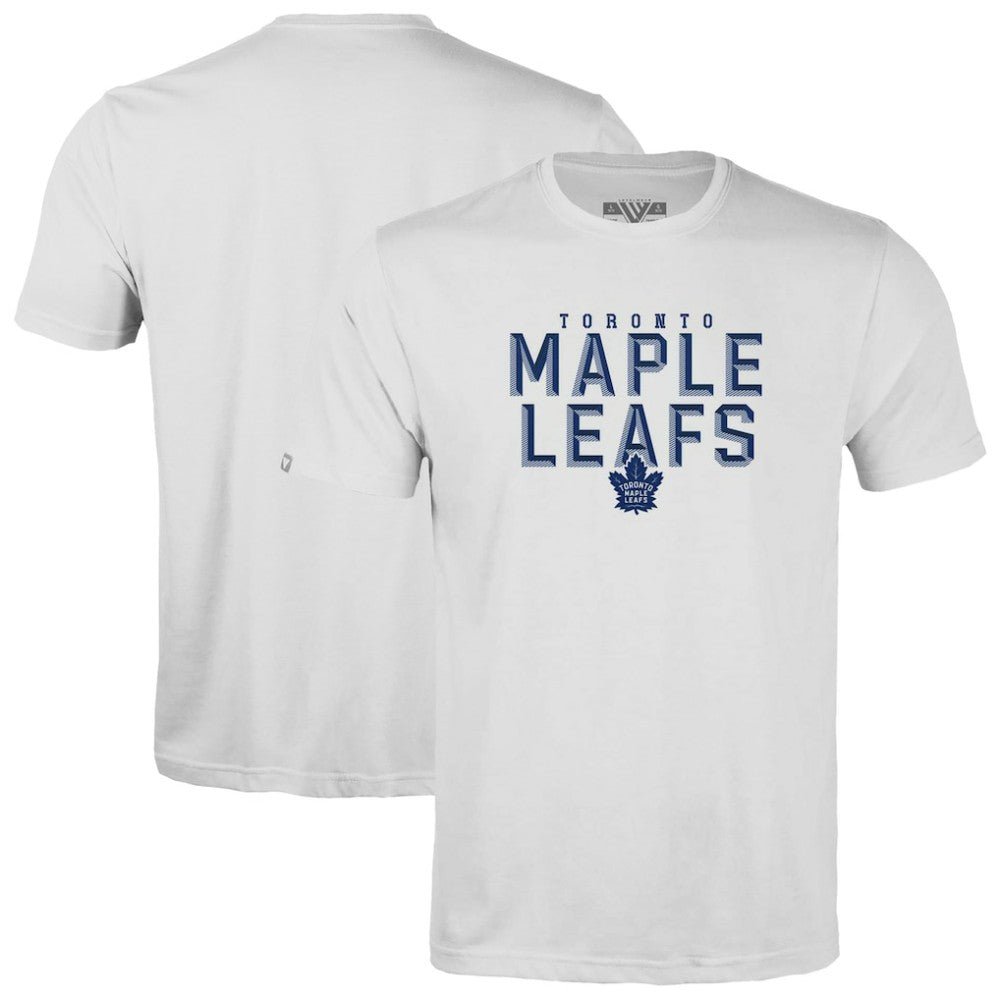 Toronto Maple Leafs Levelwear Youth Little Richmond Carve T-Shirt - White T-shirts