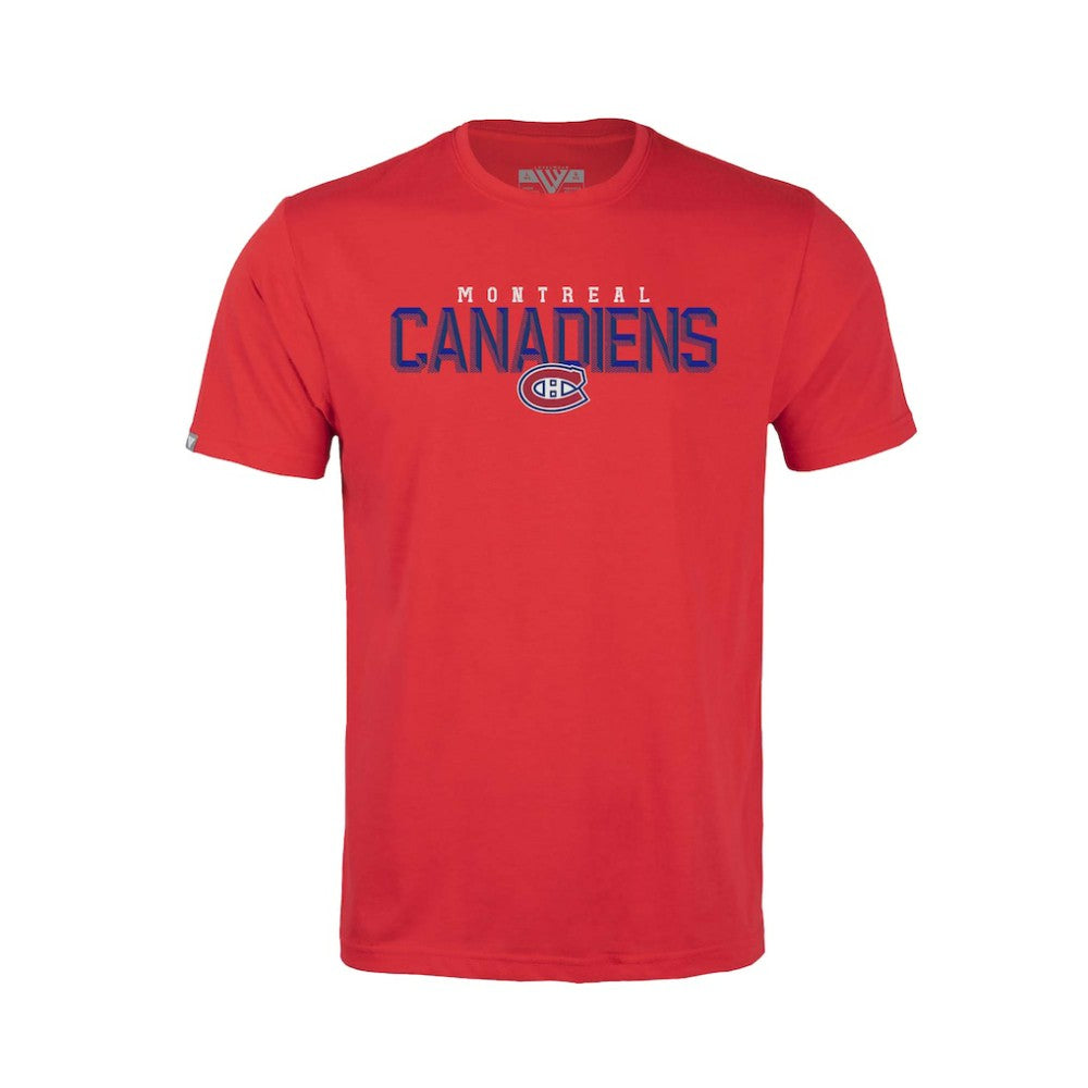 Montreal Canadiens Levelwear Youth Little Richmond Carve T-Shirt - Red T-shirts