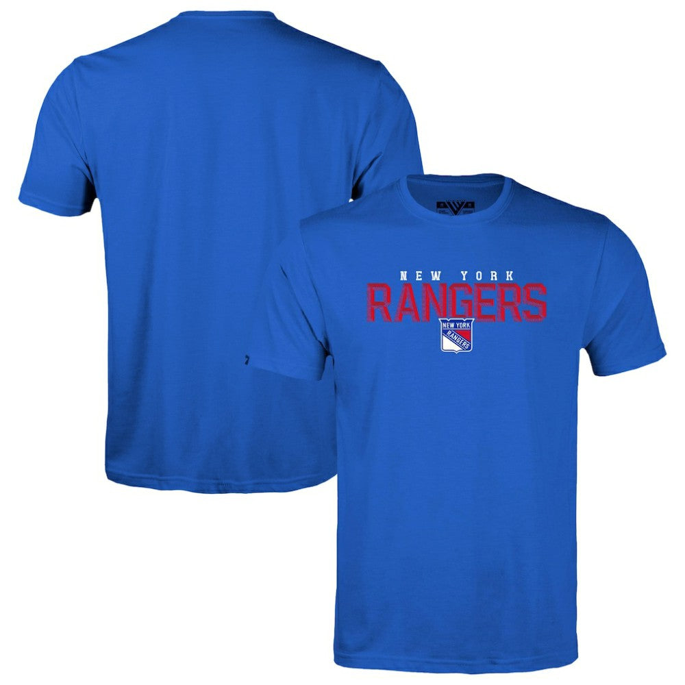 New York Rangers Levelwear Youth Little Richmond Carve T-Shirt - Royal T-shirts