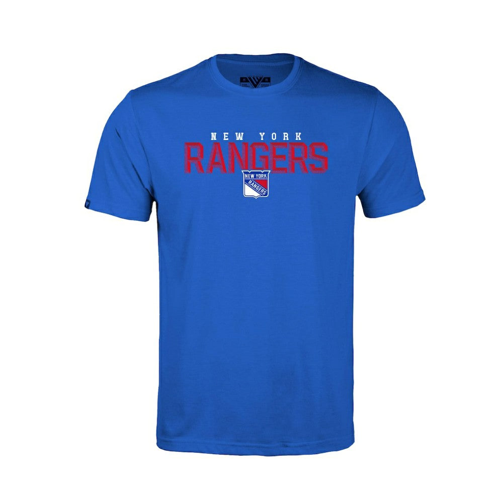 New York Rangers Levelwear Youth Little Richmond Carve T-Shirt - Royal T-shirts