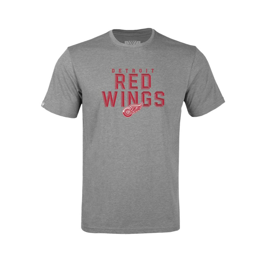 Detroit Red Wings Levelwear Youth Little Richmond Carve T-Shirt - Gray T-shirts