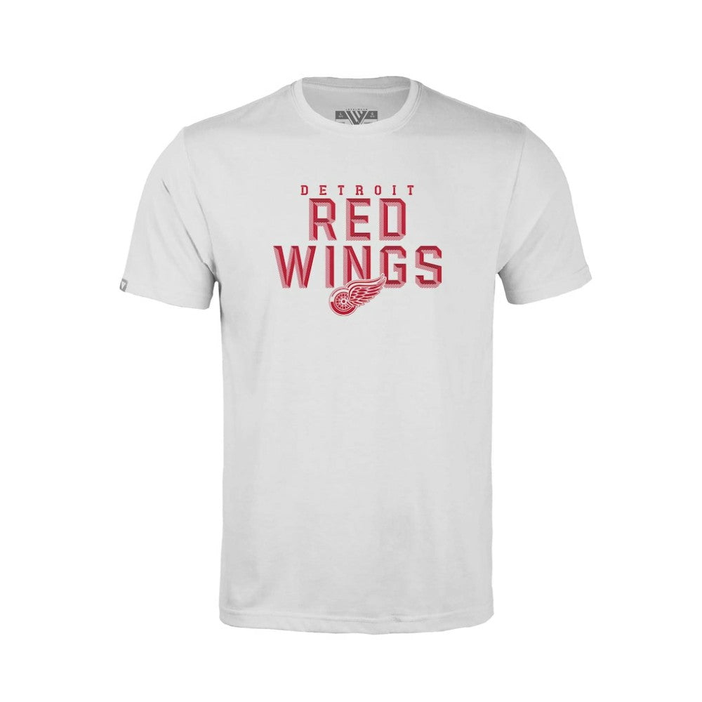Detroit Red Wings Levelwear Youth Little Richmond Carve T-Shirt - White T-shirts