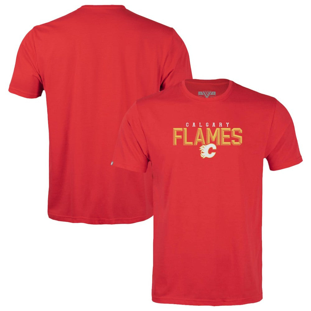 Calgary Flames Levelwear Youth Little Richmond Carve T-Shirt - Red T-shirts
