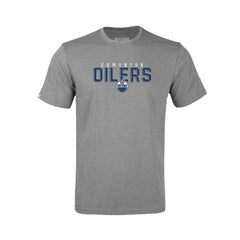 Edmonton Oilers Levelwear Youth Little Richmond Carve T-Shirt - Gray T-shirts