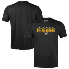 Pittsburgh Penguins Levelwear Youth Little Richmond Carve T-Shirt - Black T-shirts