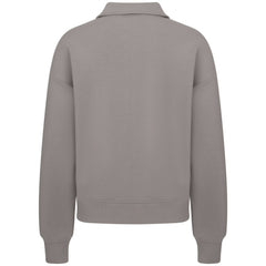 New York Islanders Levelwear Women's Canmore Quarter-Zip Pullover - Gray Pullover