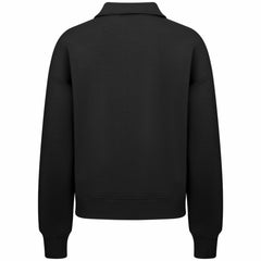 New York Rangers Levelwear Women's Canmore Quarter-Zip Pullover - Black Pullover
